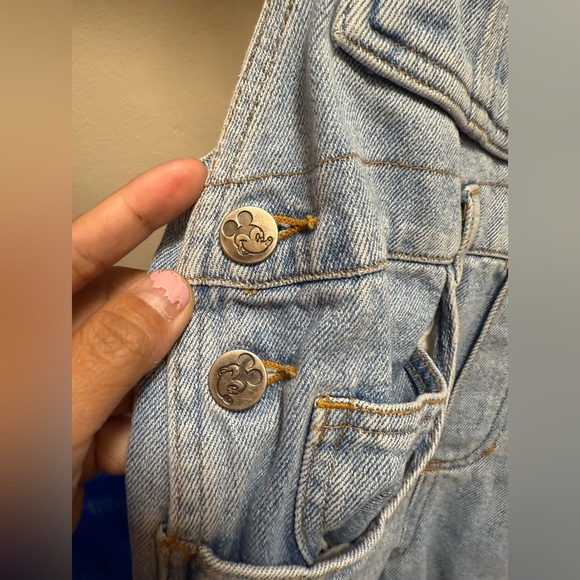 Disney vintage overalls size 7T unisex VGUC - Picture 4 of 9
